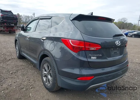 2016 Hyundai Santa Fe Sport 2.4L из США, поврежденный, VIN 5XYZTDLB3GG375761